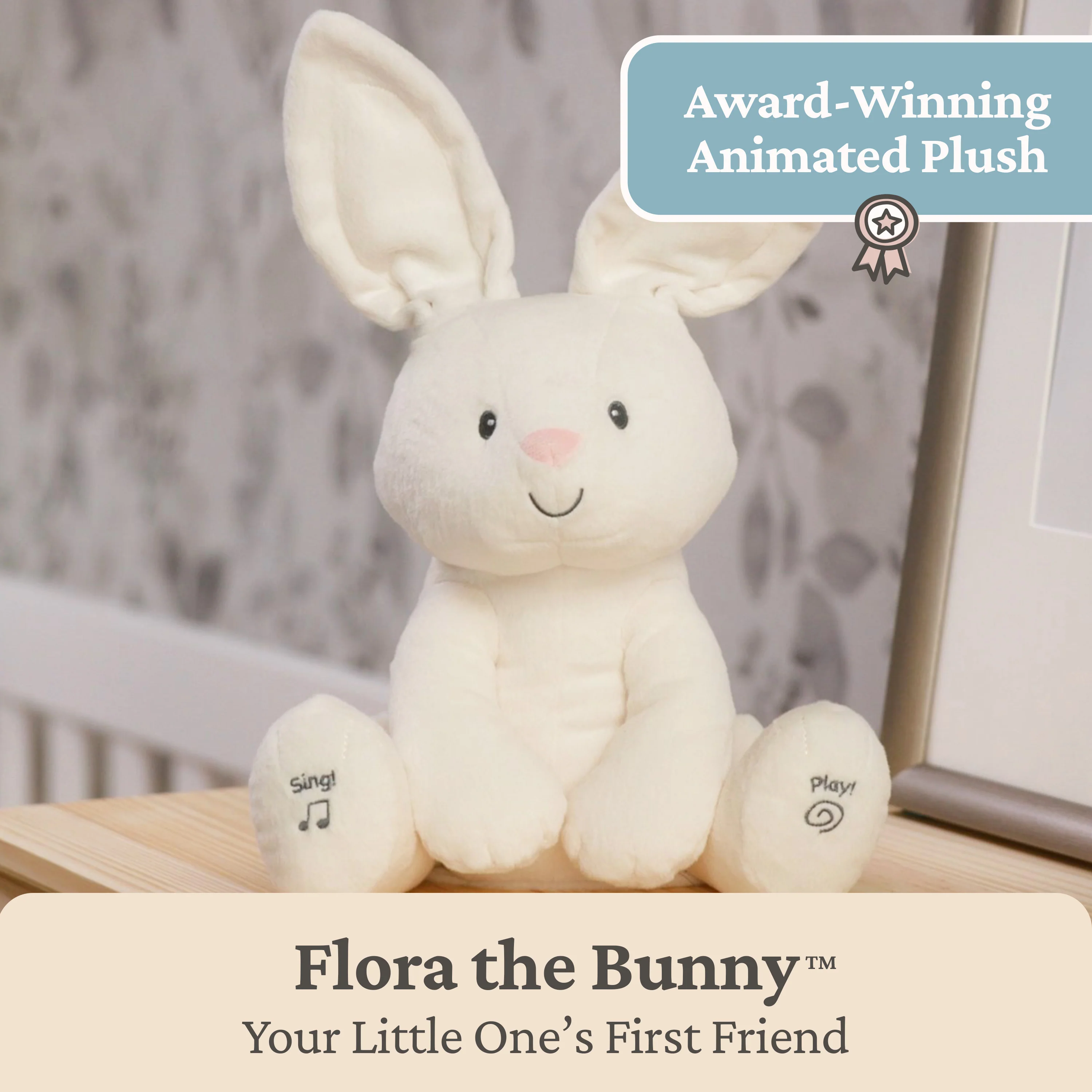 Animated Flora the Bunny, 12 in - Image 8