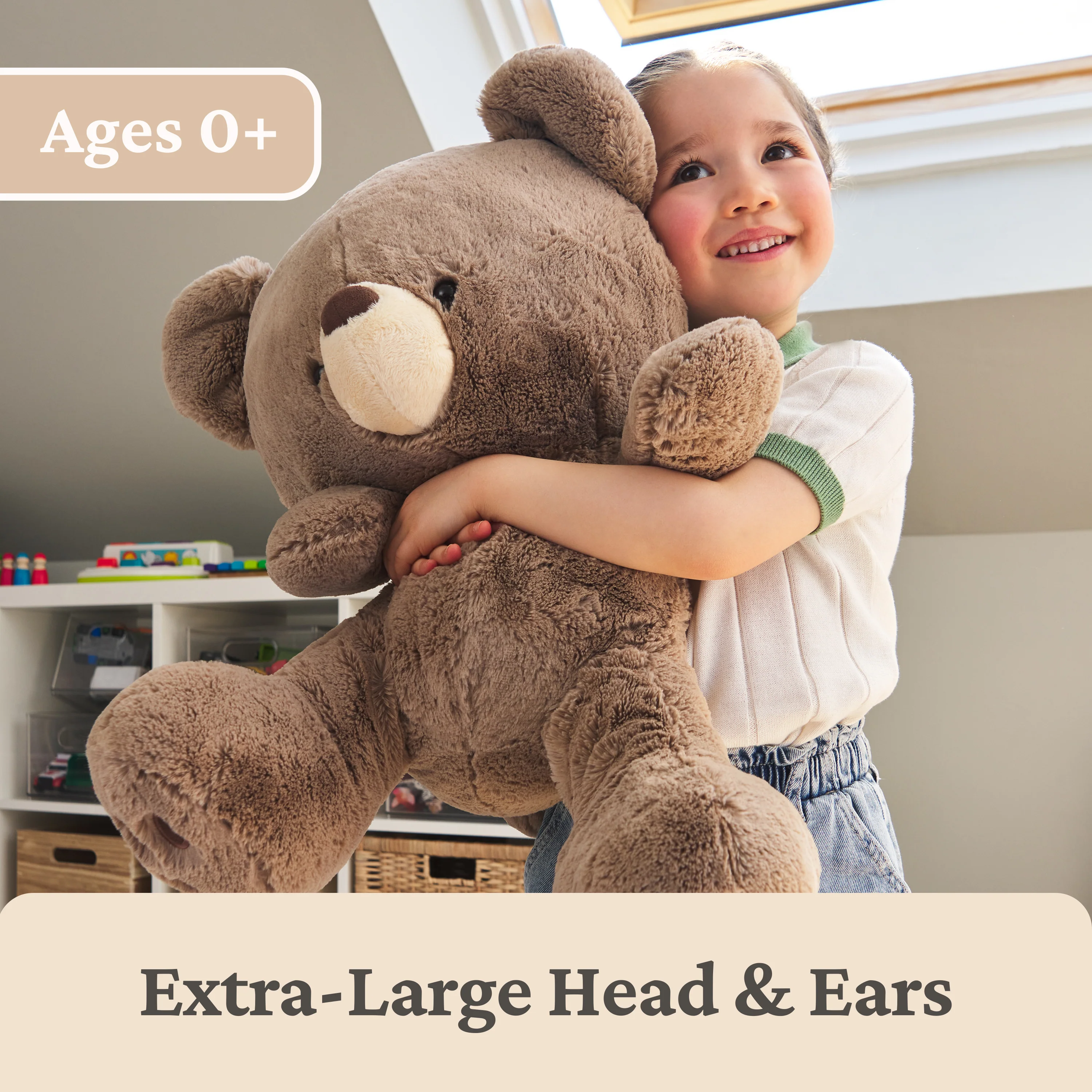 Kai Bear, Taupe, 23 in - Image 3