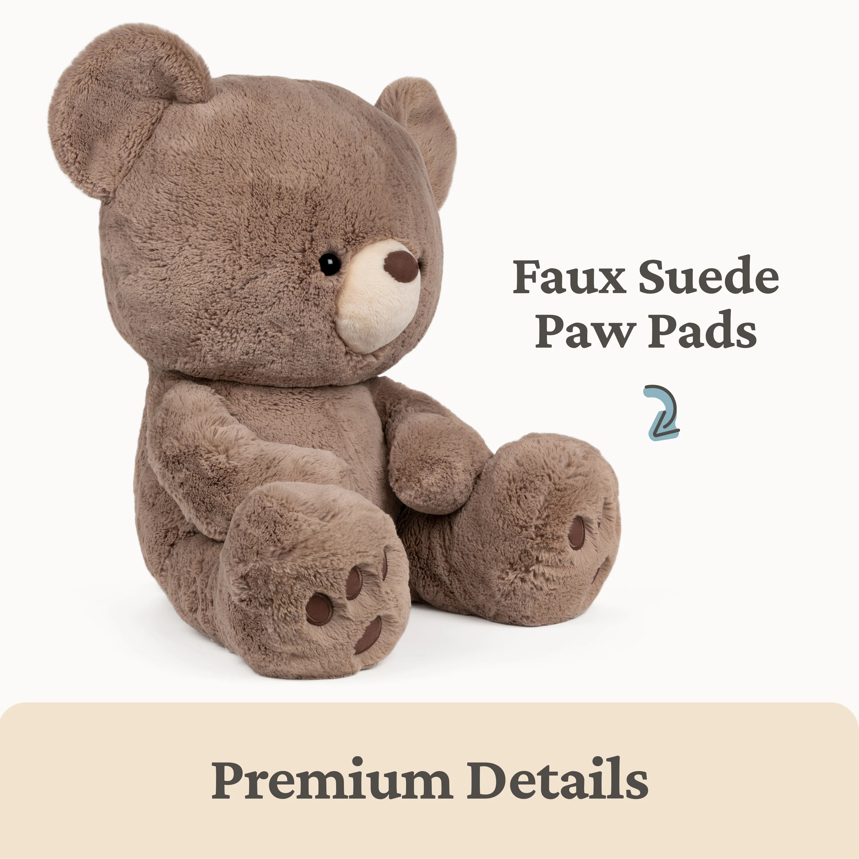 Kai Bear, Taupe, 23 in - Image 5
