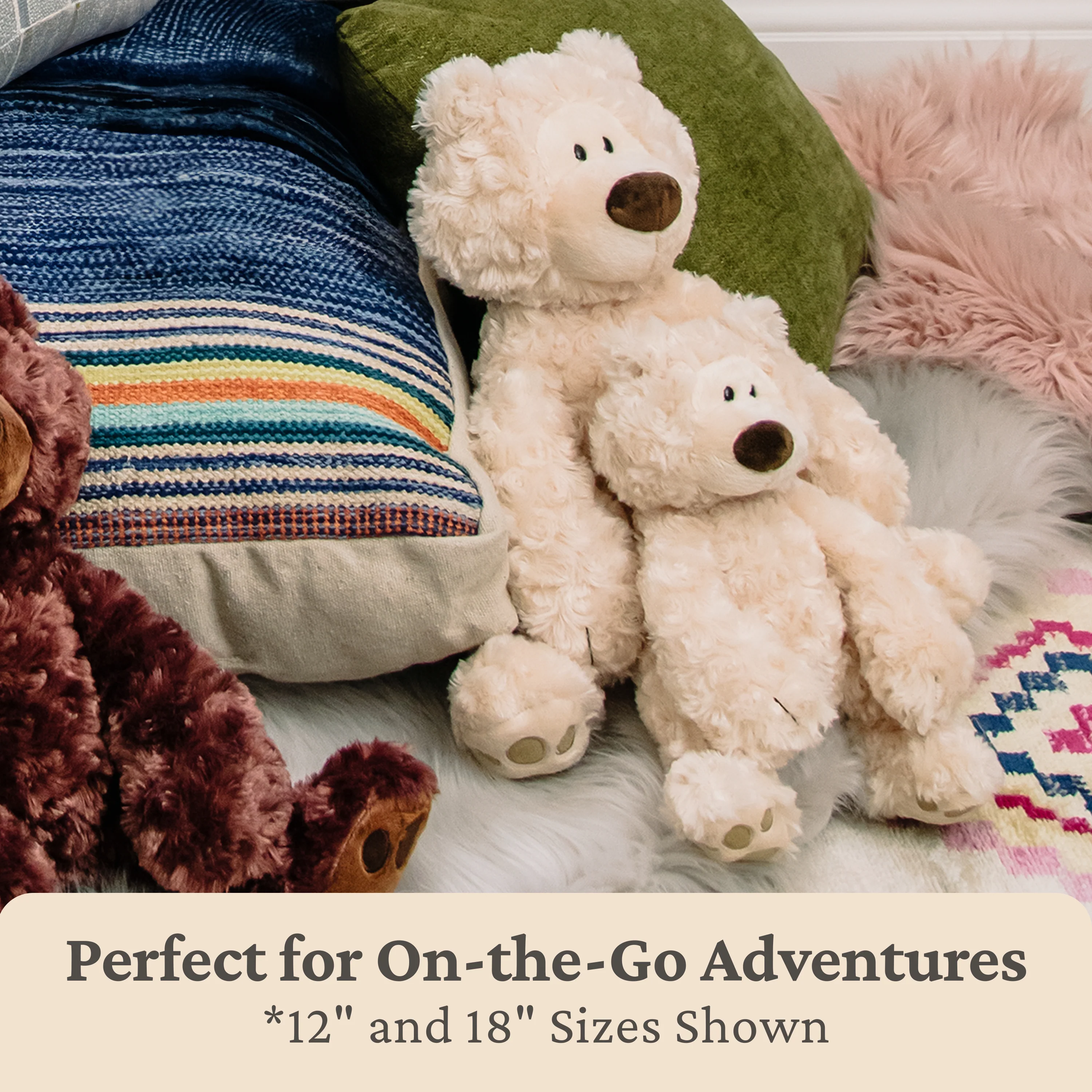 Philbin Bear, Beige, 12 in - Image 5