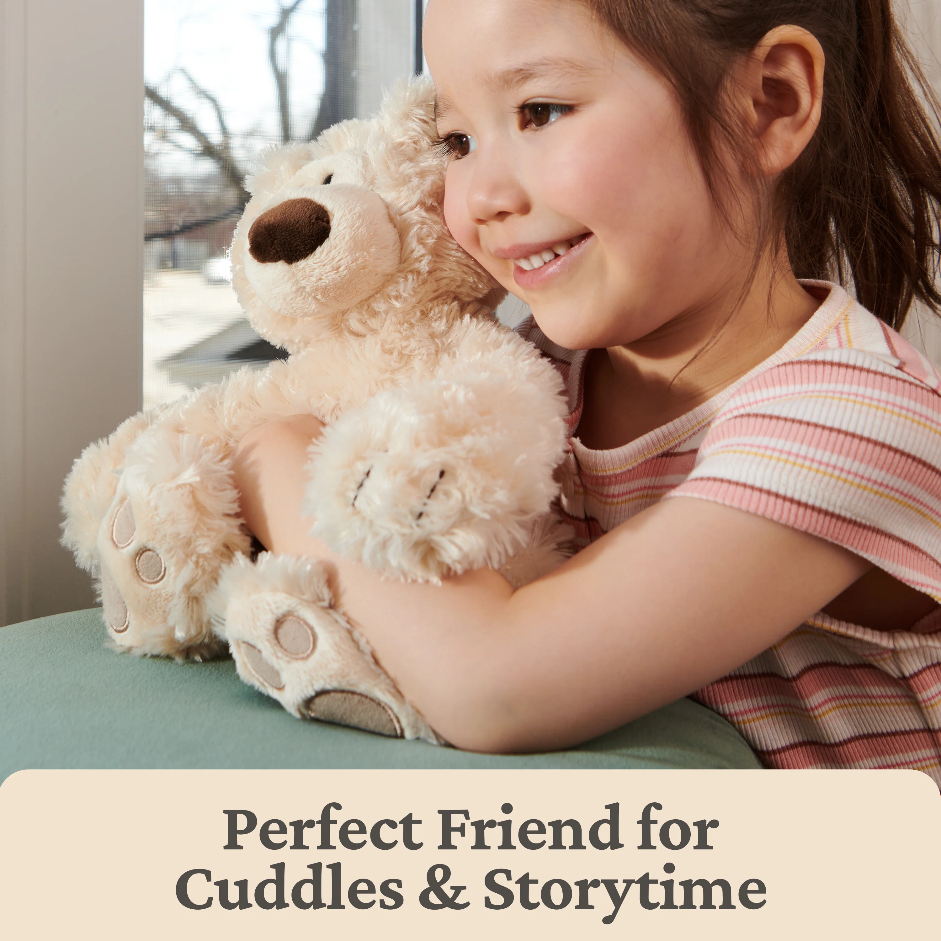 Philbin Bear, Beige, 12 in - Image 6